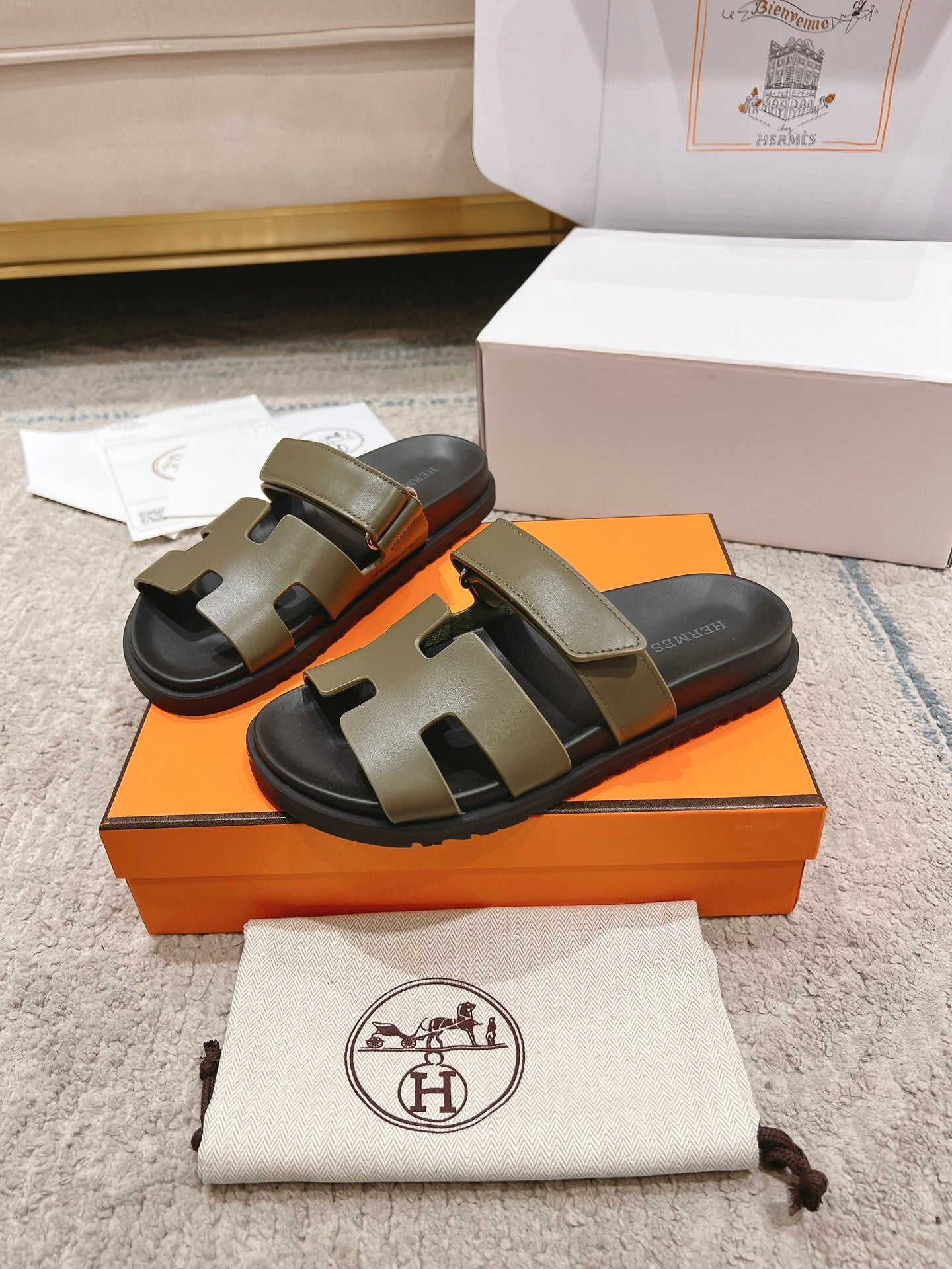 LuxluxHouse Best Quality Sandals Hermes