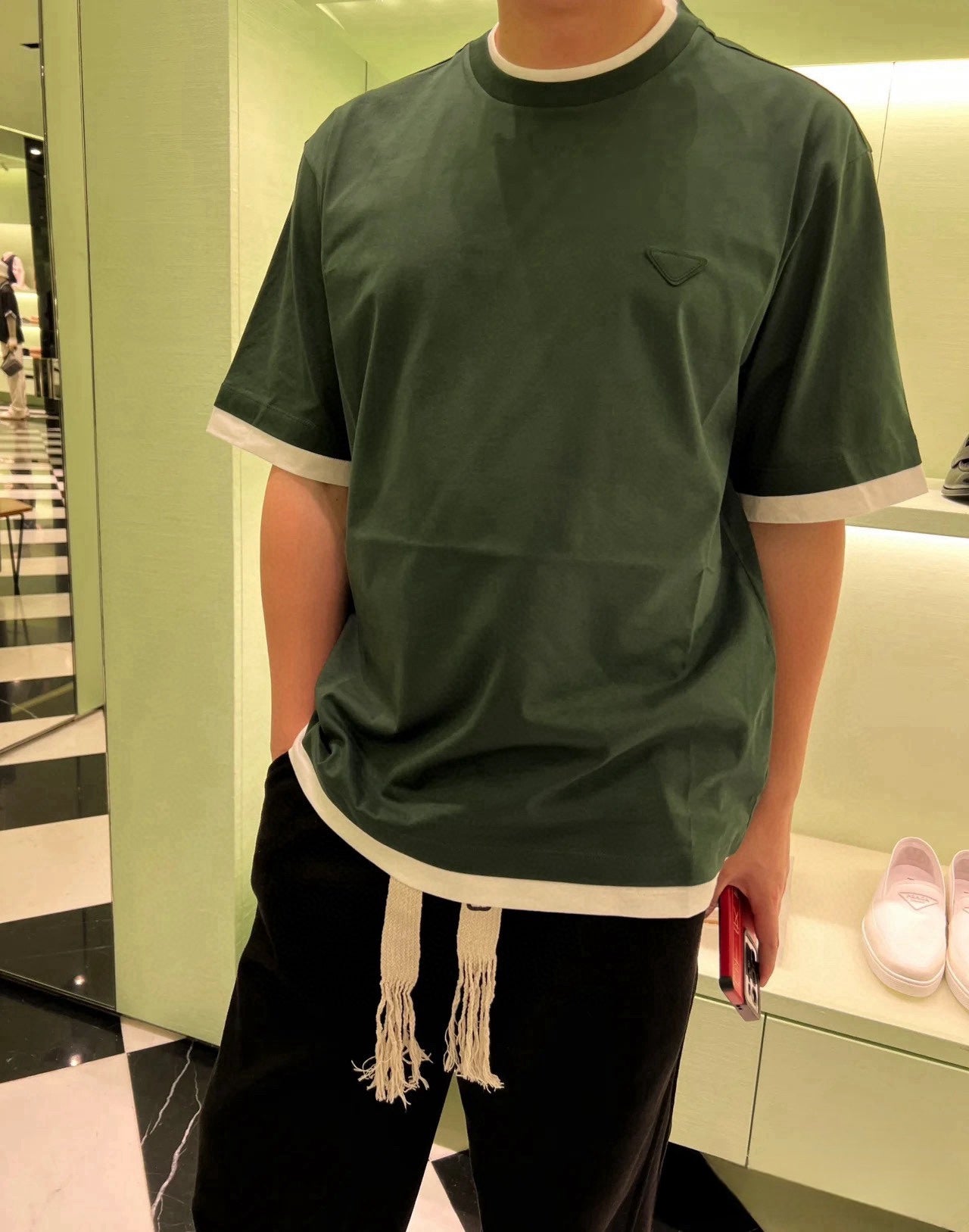LuxluxHouse Best Quality Clothes T-shirt Prada