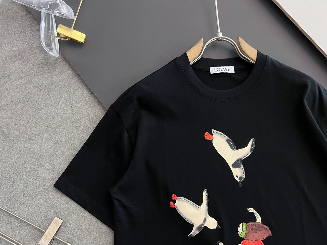LuxluxHouse Best Quality Clothes T-shirt Loewe