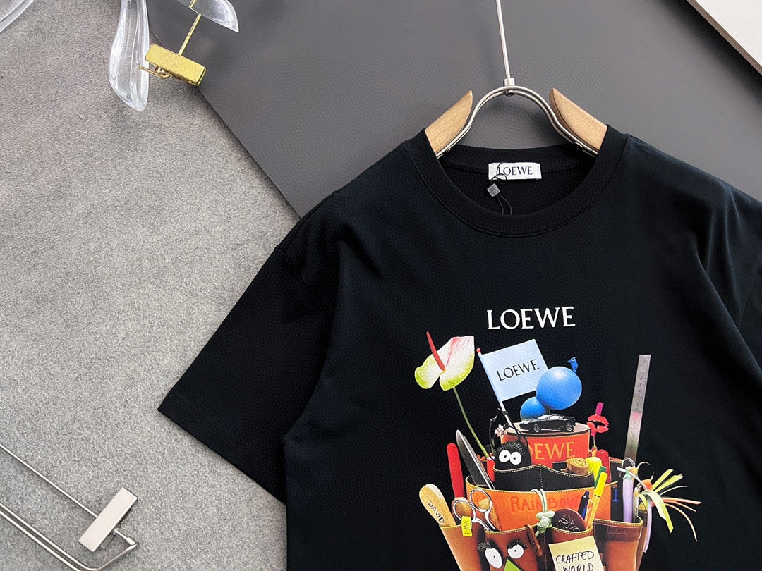 LuxluxHouse Best Quality Clothes T-shirt Loewe