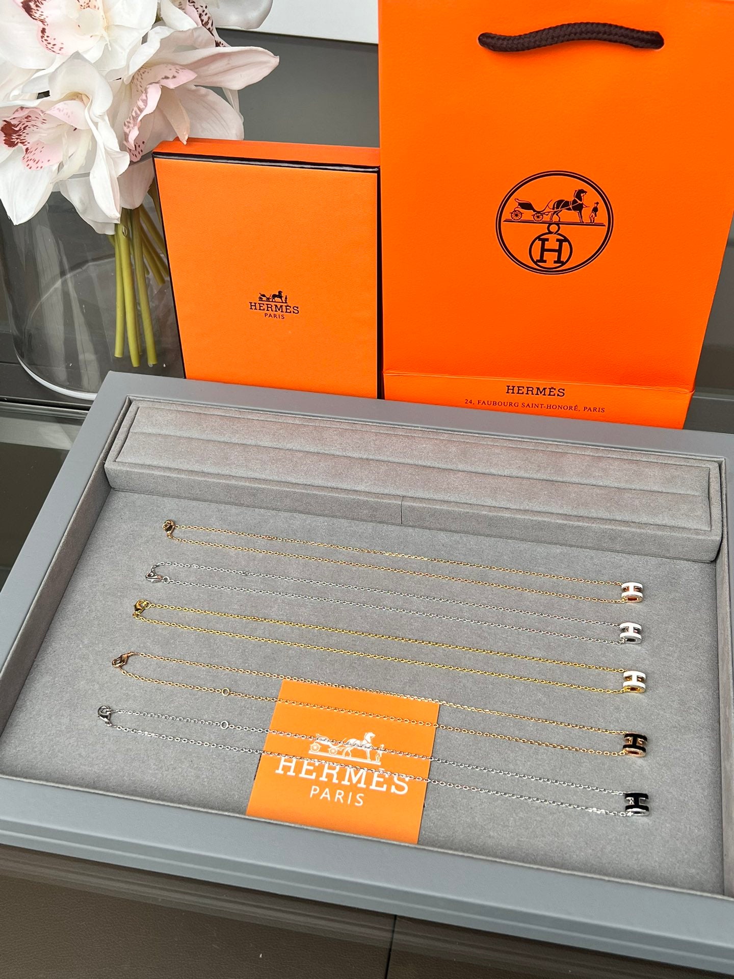 LuxluxHouse Best Quality Accessories Necklace Hermes