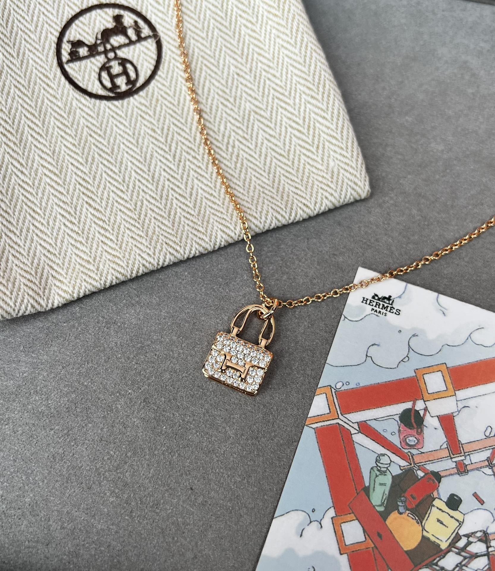 LuxluxHouse Best Quality Accessories Necklace Hermes