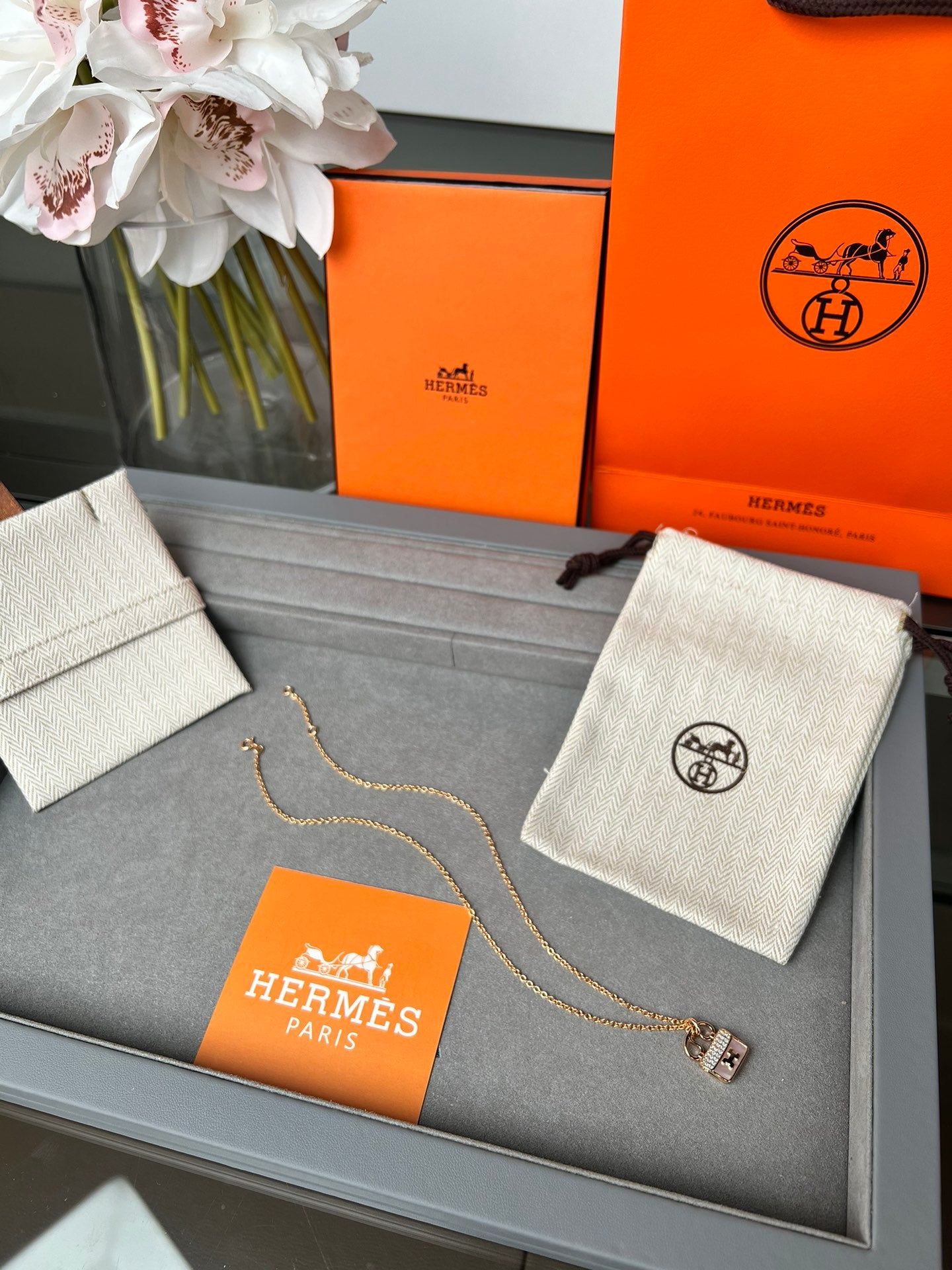 LuxluxHouse Best Quality Accessories Necklace Hermes