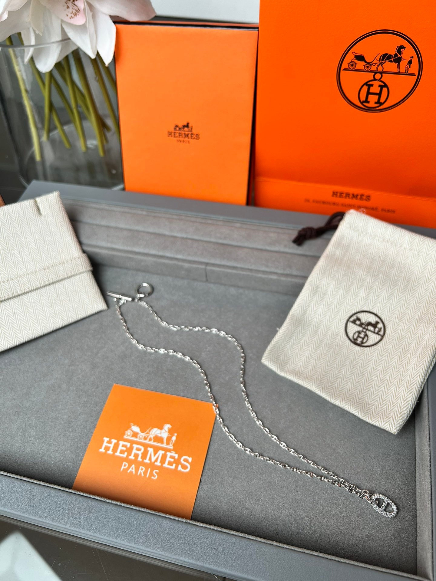 LuxluxHouse Best Quality Accessories Necklace Hermes