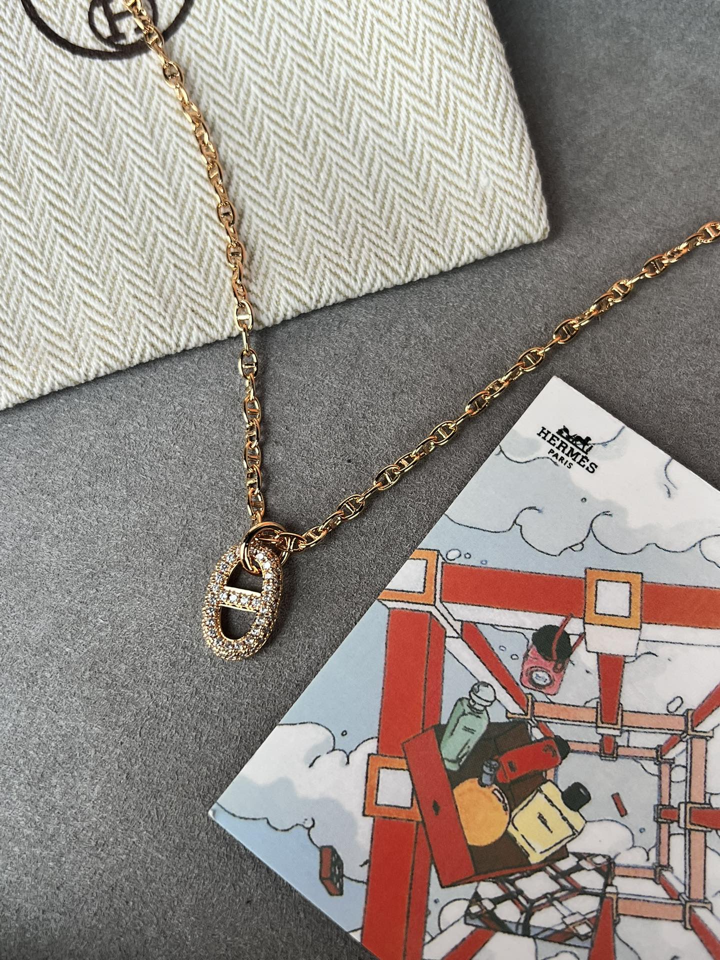 LuxluxHouse Best Quality Accessories Necklace Hermes
