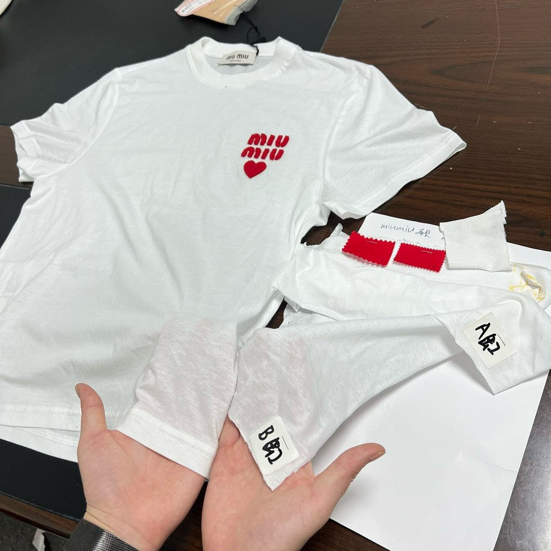 LuxluxHouse Best Quality Clothes Miu Miu T-shirt