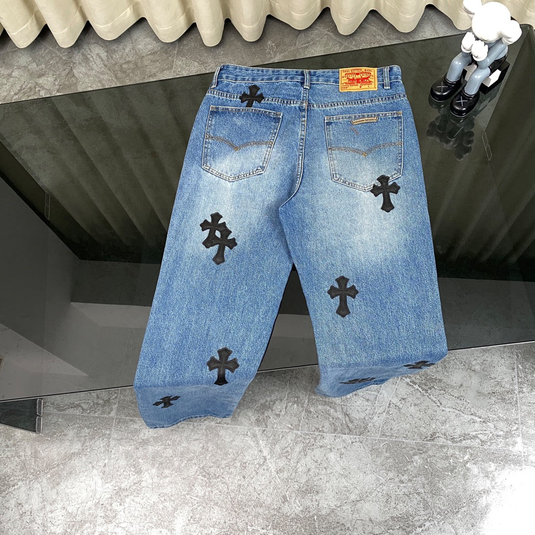 LuxluxHouse Best Quality Clothes Pants Chrome Hearts