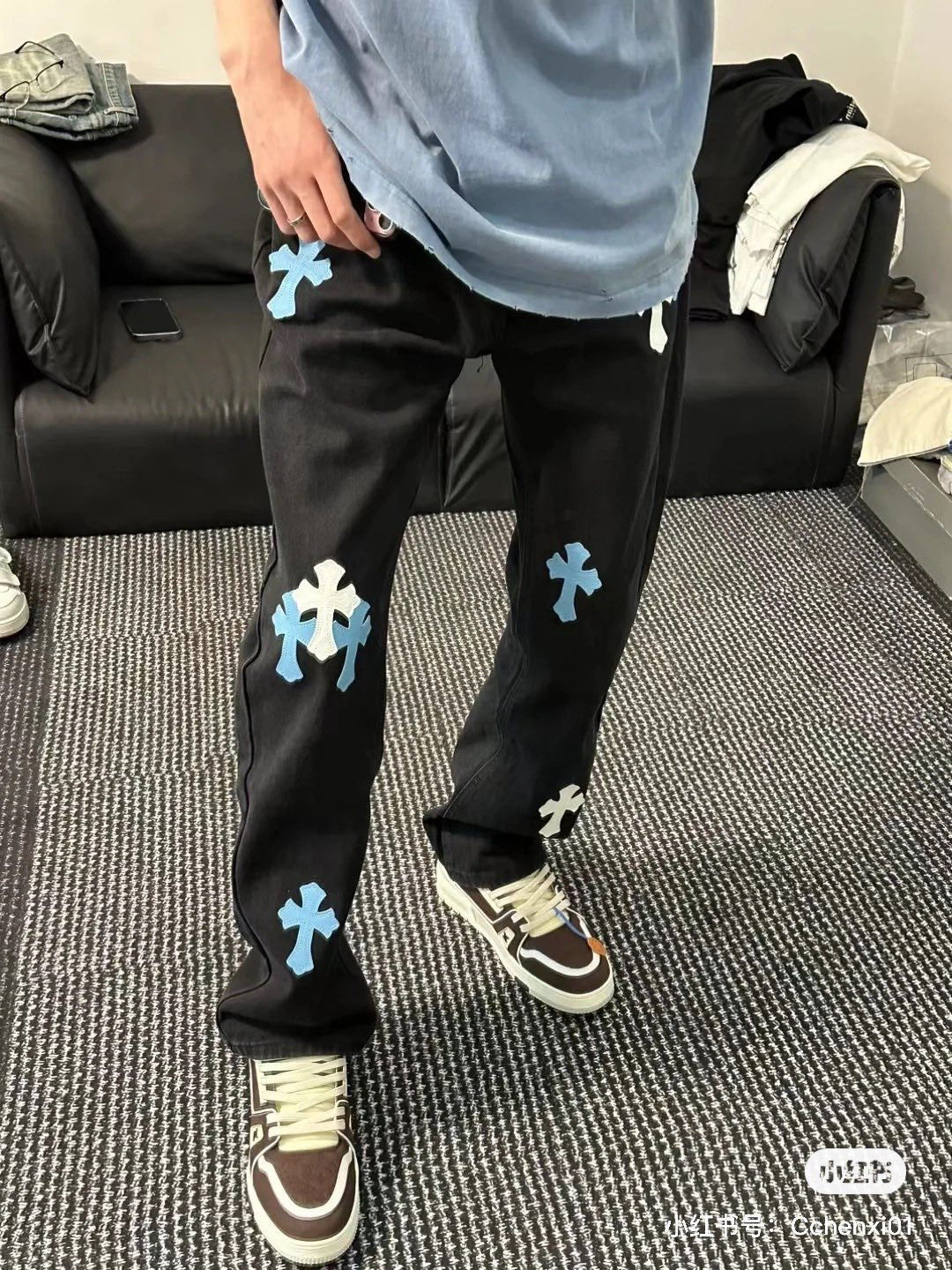 LuxluxHouse Best Quality Clothes Pants Chrome Hearts