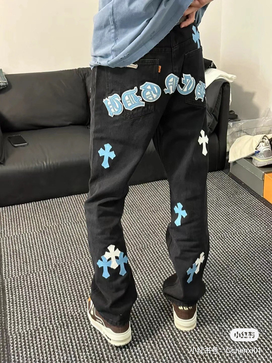 LuxluxHouse Best Quality Clothes Pants Chrome Hearts