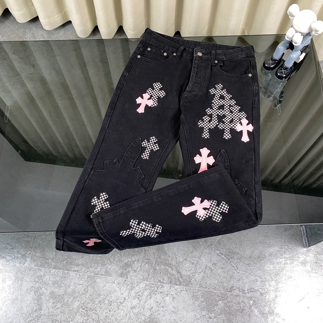 LuxluxHouse Best Quality Clothes Pants Chrome Hearts