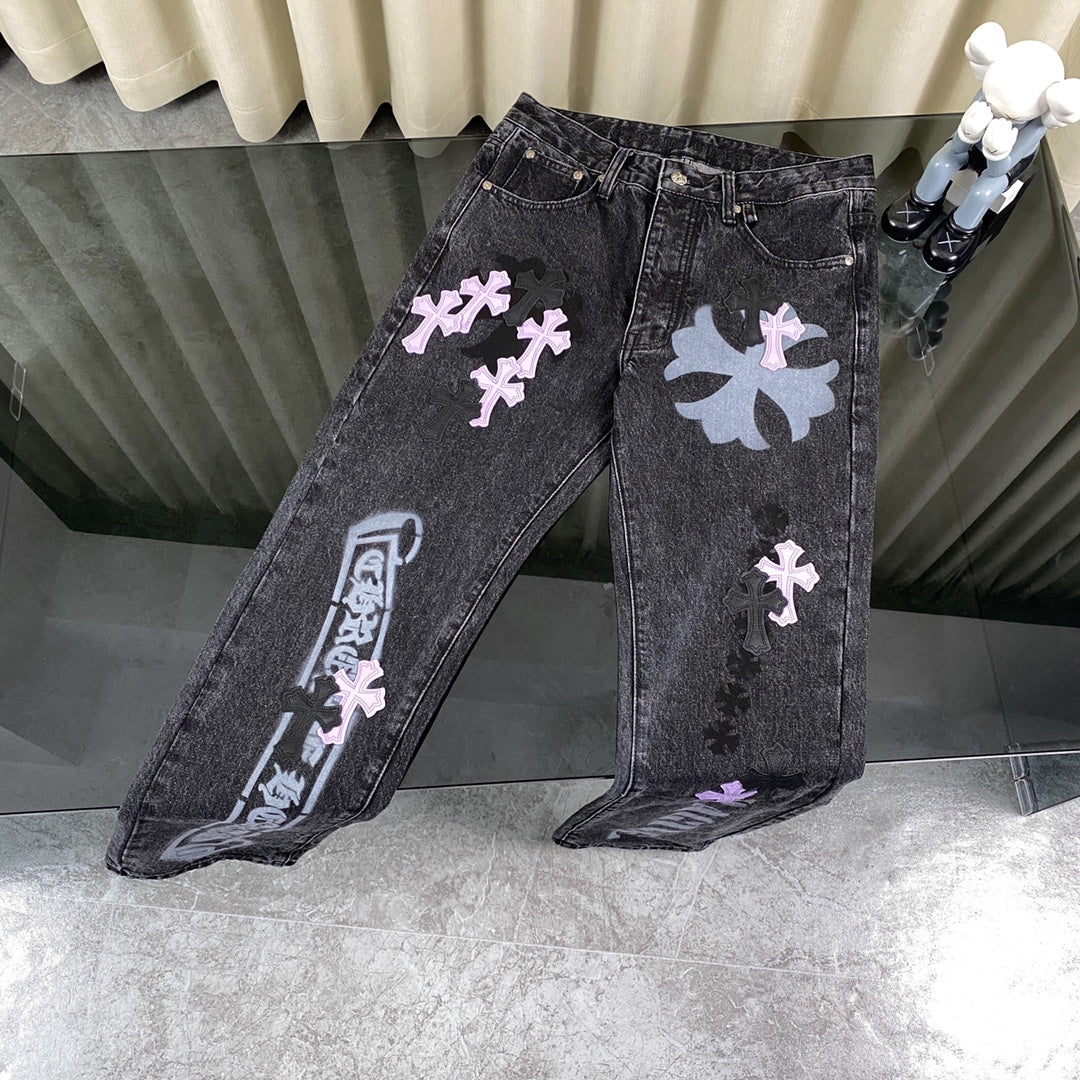 LuxluxHouse Best Quality Clothes Pants Chrome Hearts