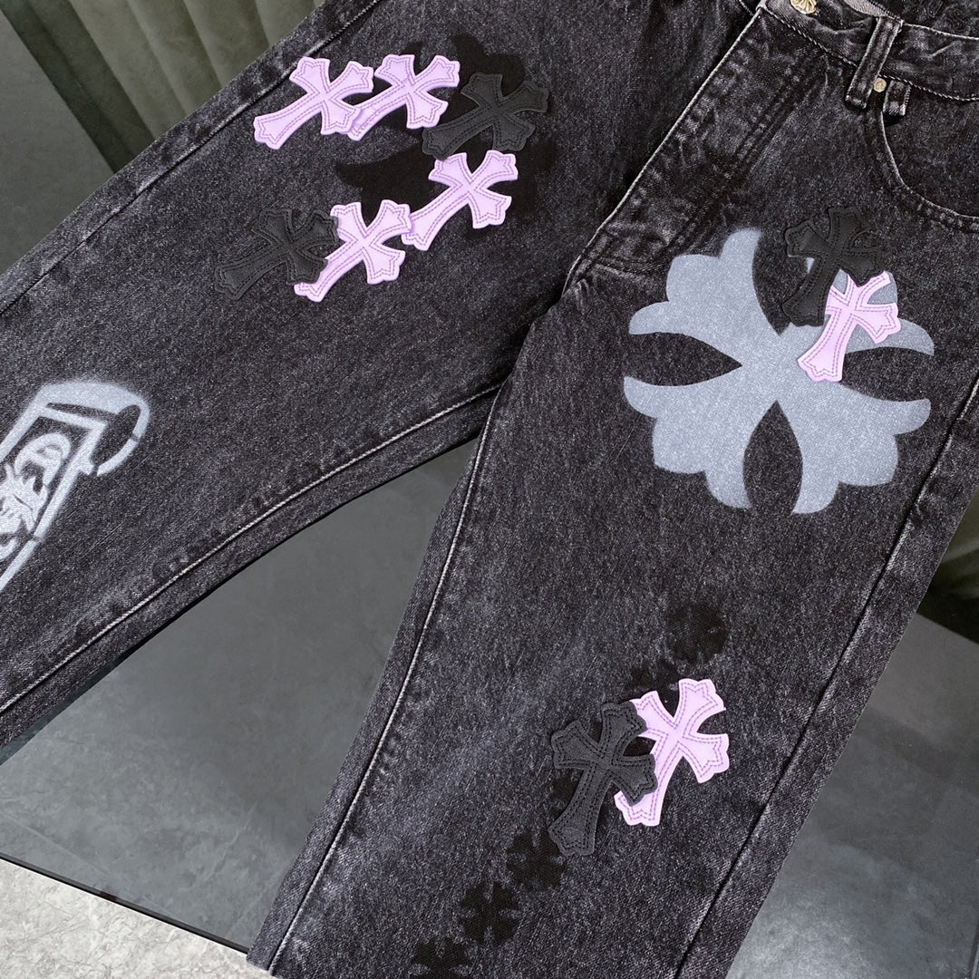 LuxluxHouse Best Quality Clothes Pants Chrome Hearts