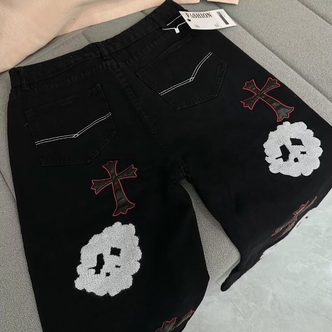LuxluxHouse Best Quality Clothes Pants Chrome Hearts