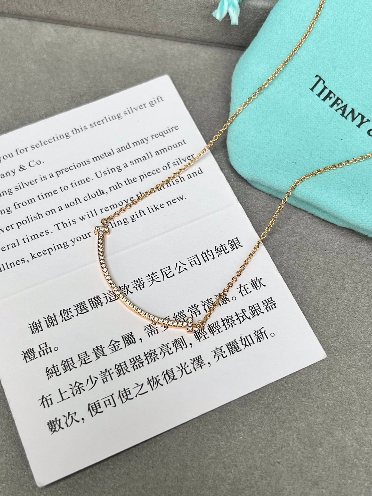 LuxluxHouse Best Quality Accessories Tiffany Necklace