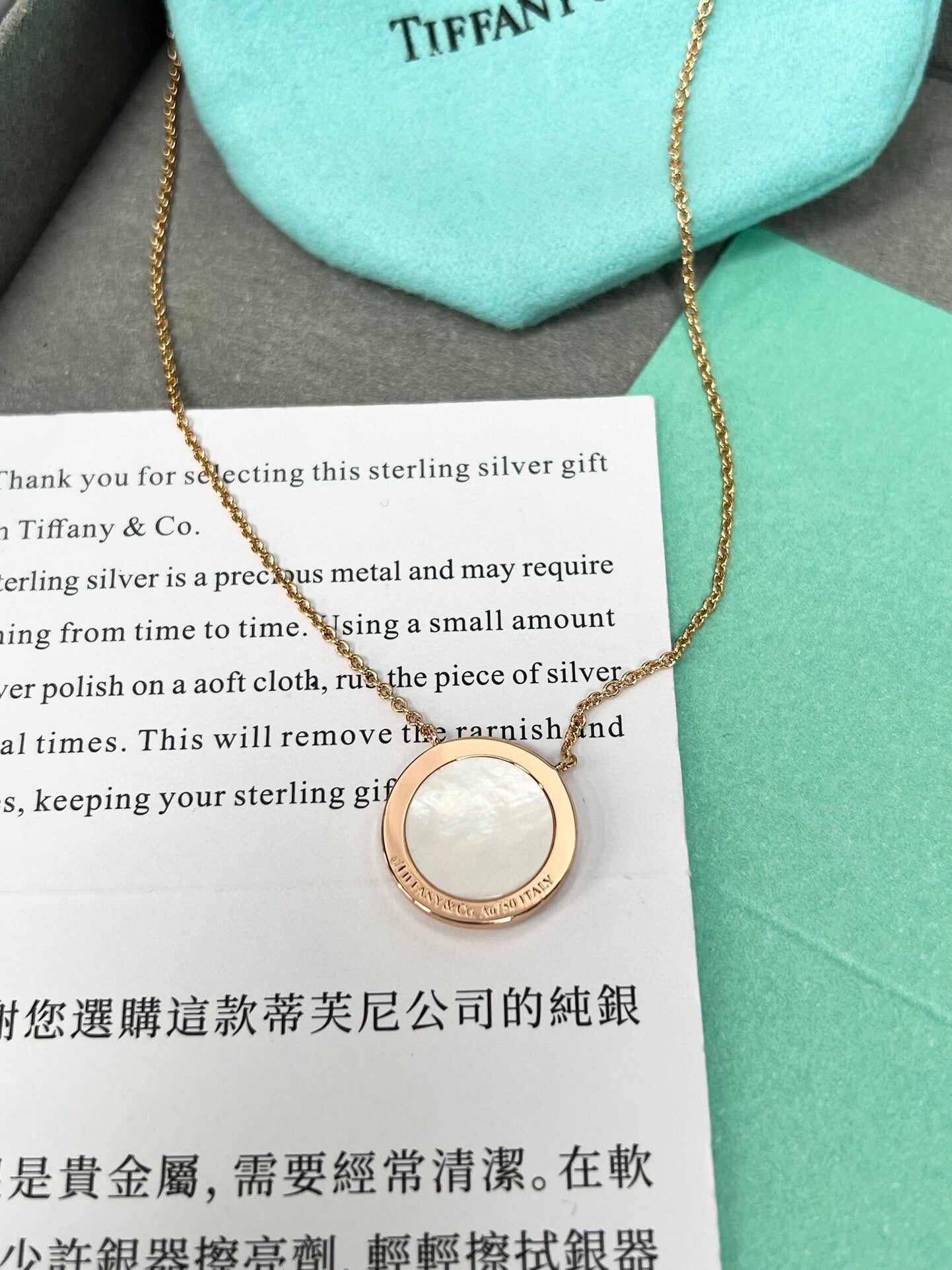 LuxluxHouse Best Quality Accessories Tiffany Necklace