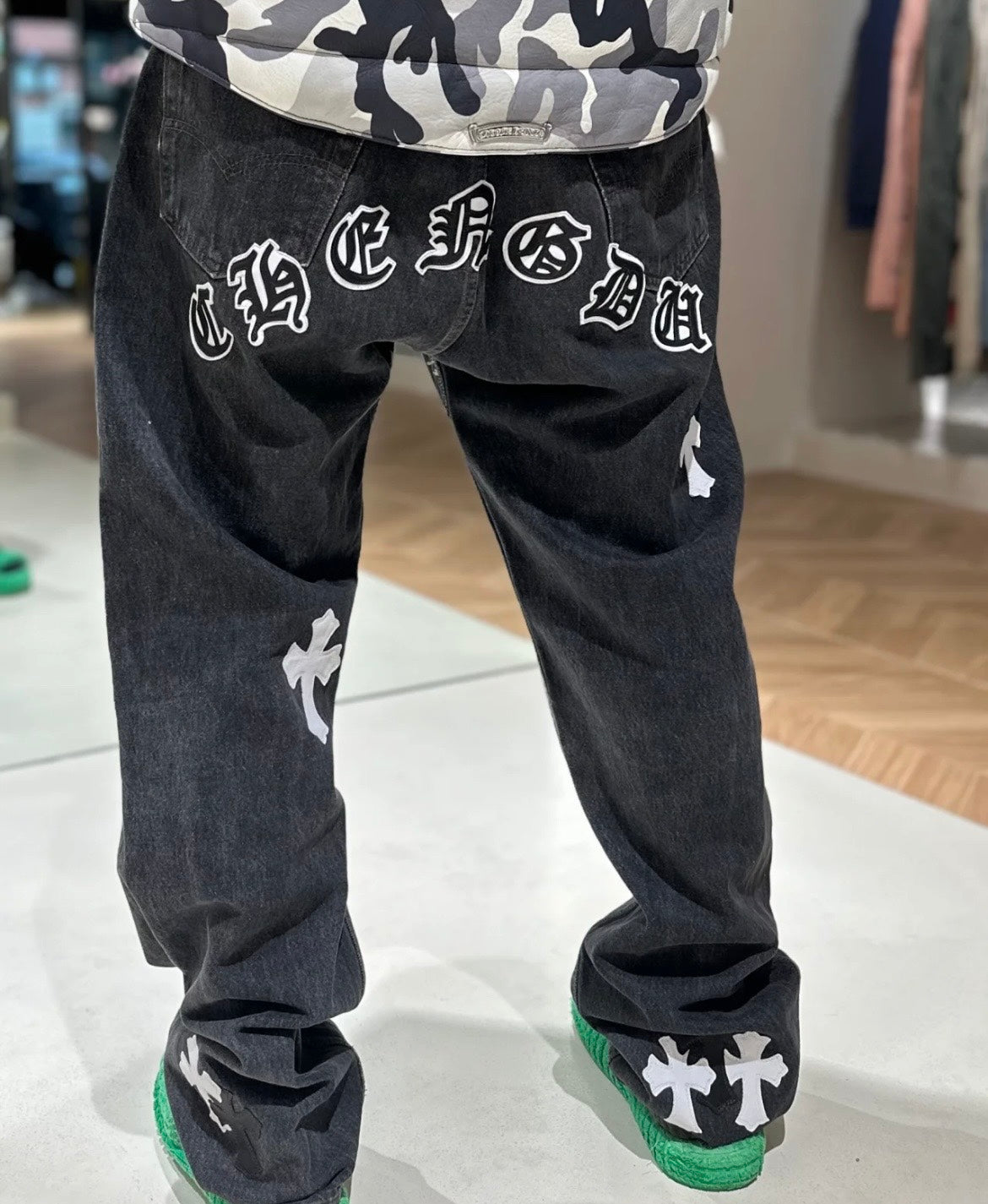 LuxluxHouse Best Quality Clothes Pants Chrome Hearts