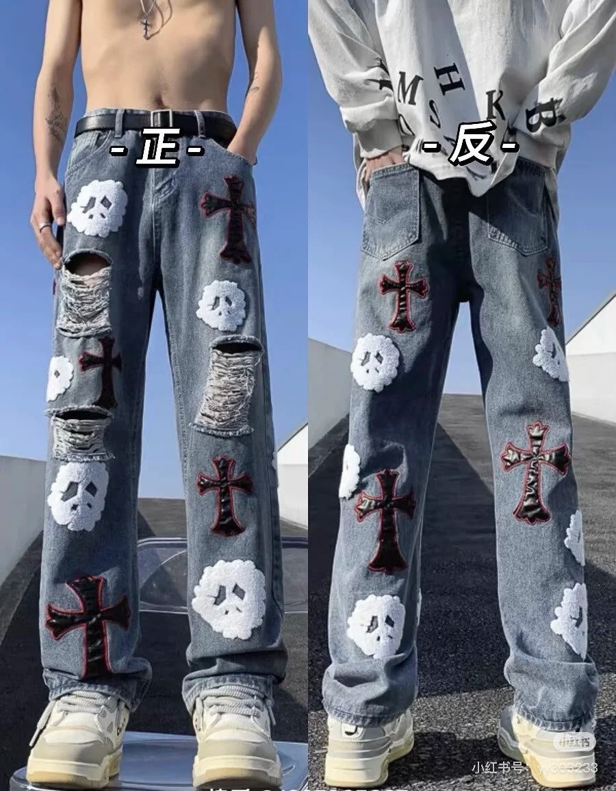 LuxluxHouse Best Quality Clothes Pants Chrome Hearts