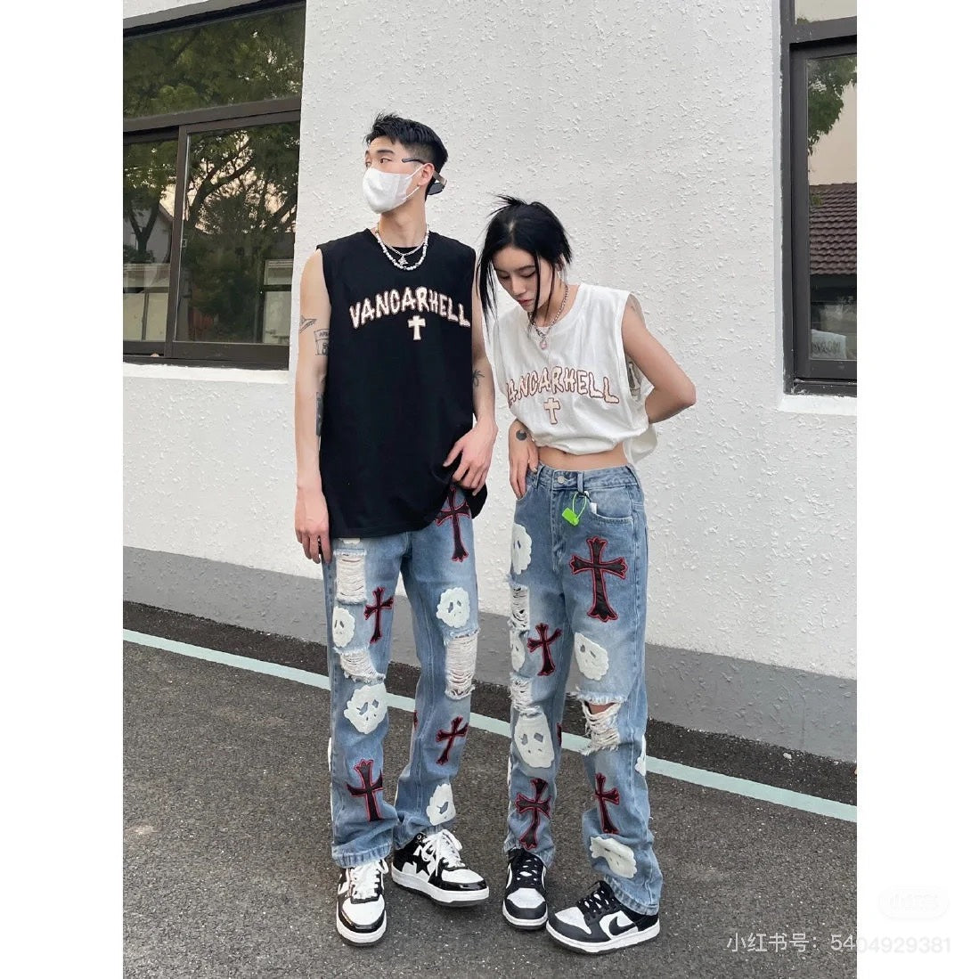 LuxluxHouse Best Quality Clothes Pants Chrome Hearts
