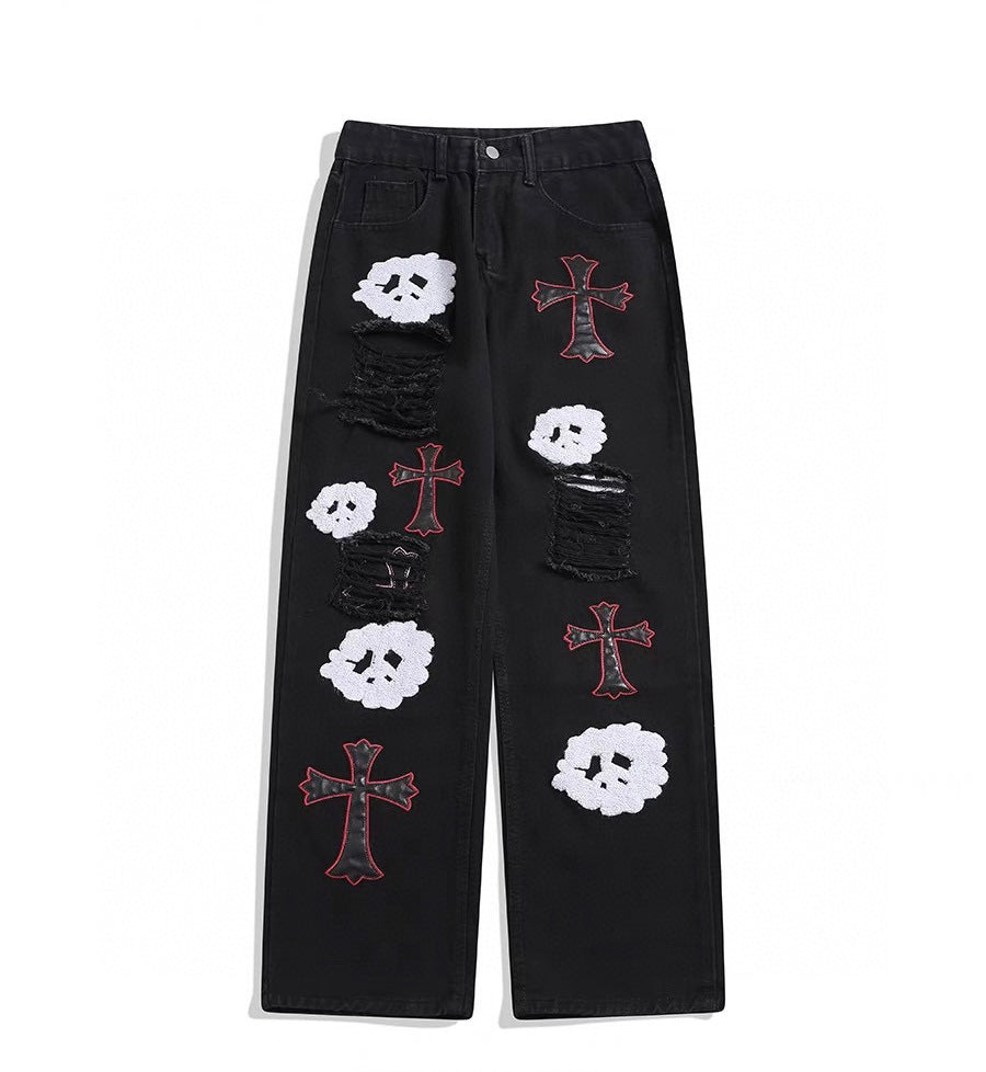 LuxluxHouse Best Quality Clothes Pants Chrome Hearts