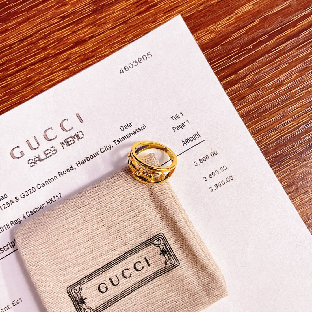 LuxluxHouse Best Quality Accessories Gucci Ring Ring Ring
