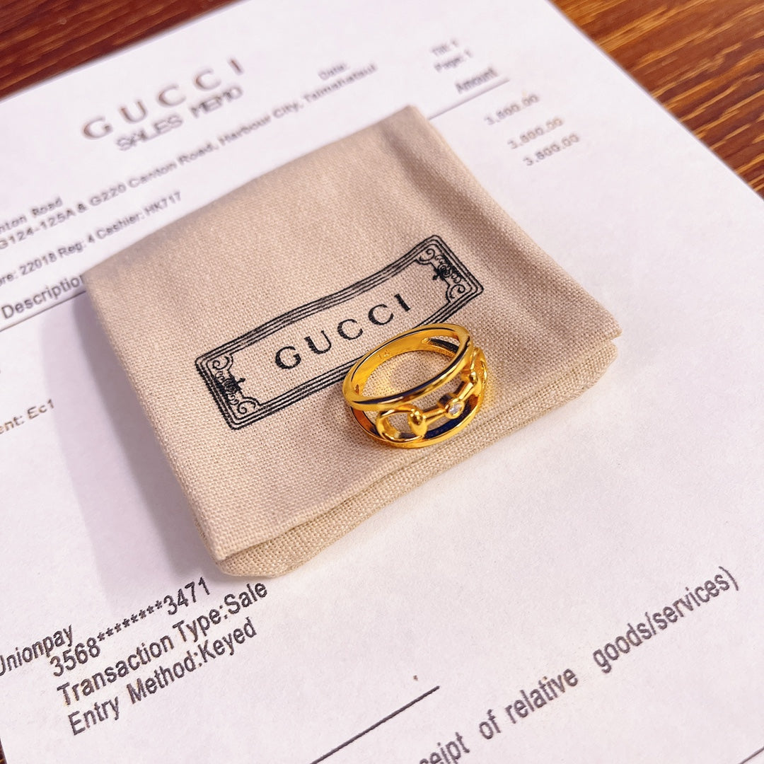 LuxluxHouse Best Quality Accessories Gucci Ring Ring Ring