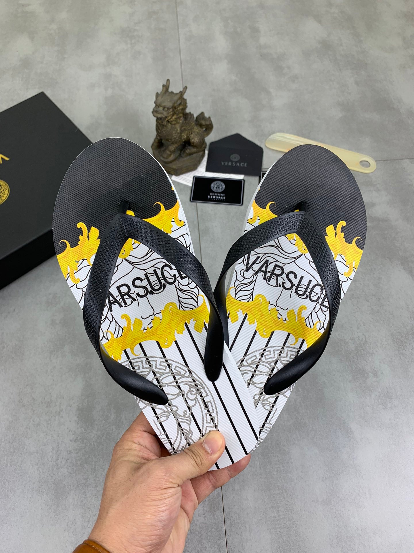 LuxluxHouse Best Quality Sandals Versace