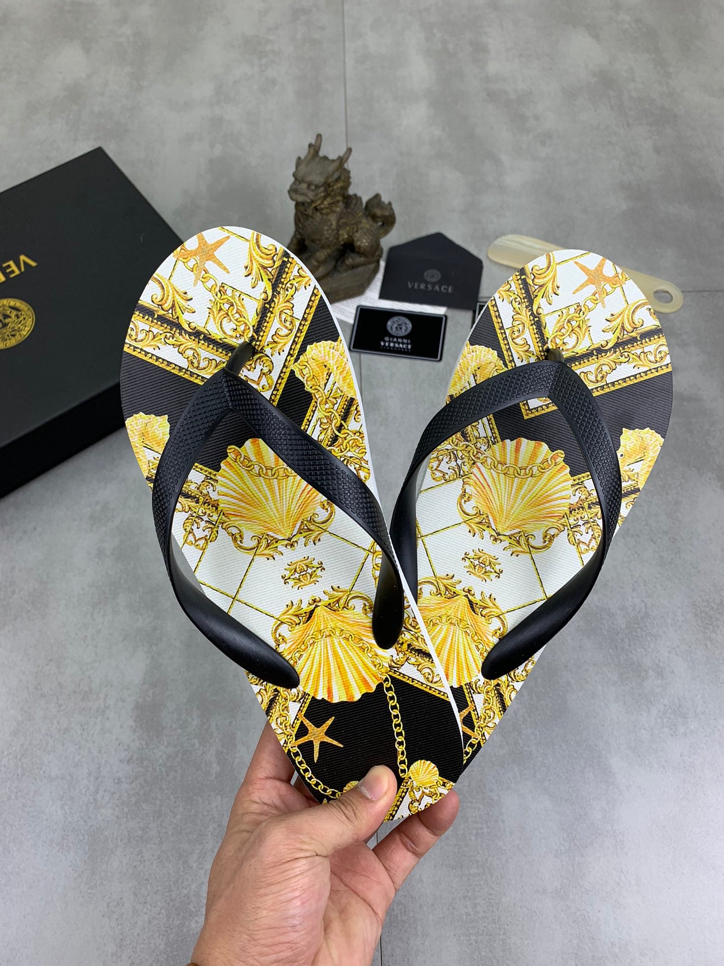 LuxluxHouse Best Quality Sandals Versace