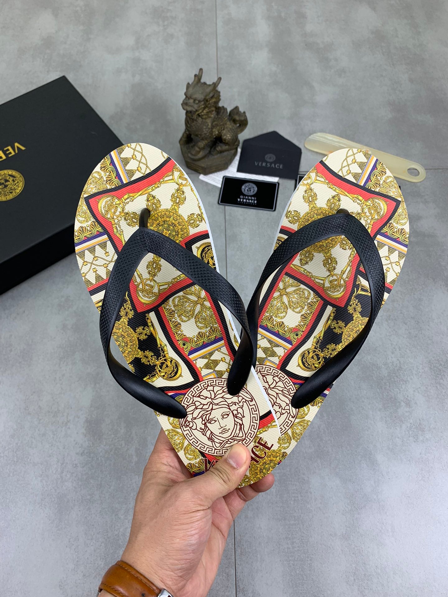 LuxluxHouse Best Quality Sandals Versace