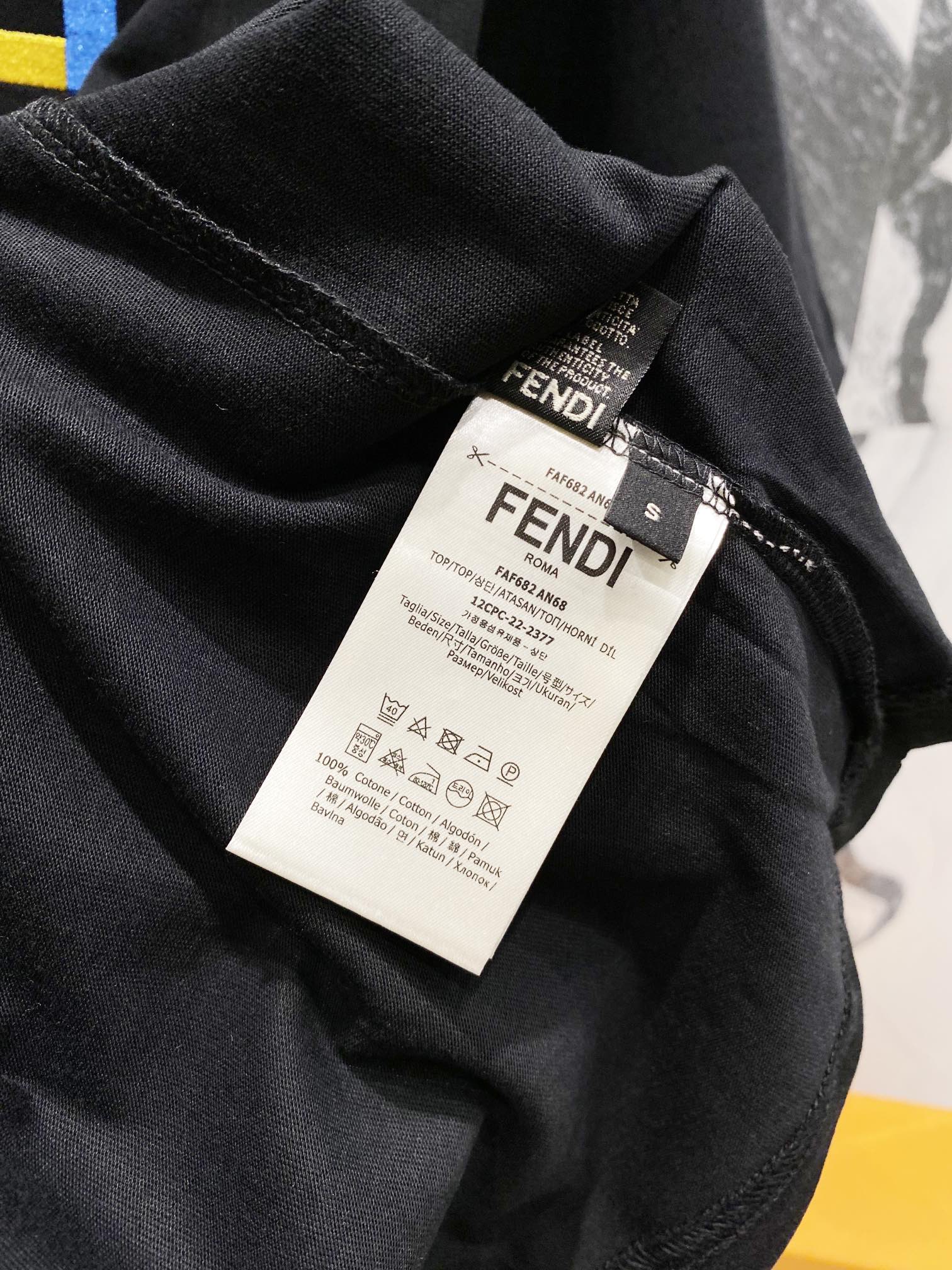 LuxluxHouse Best Quality Clothes Fendi T-shirt