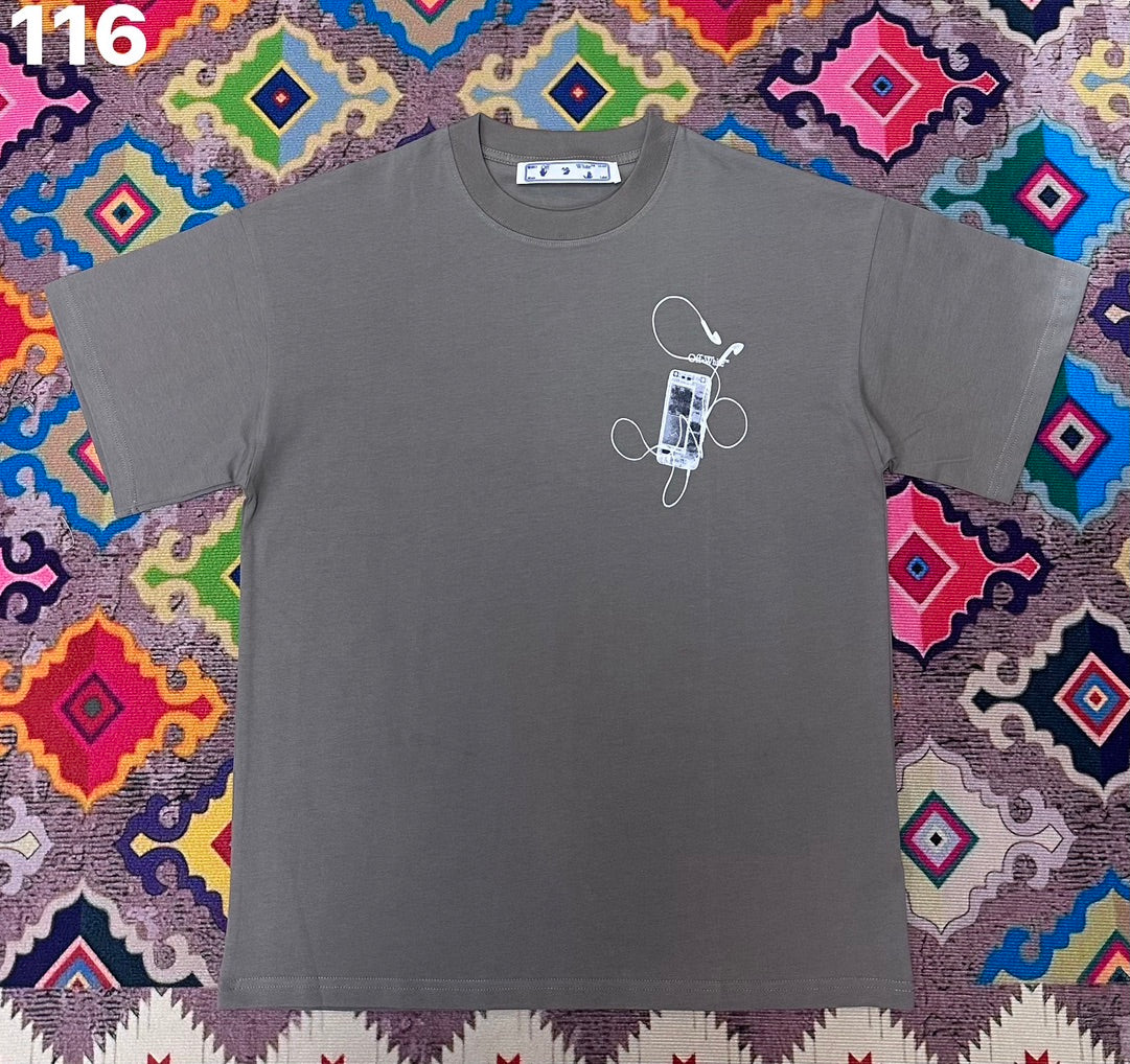 LuxluxHouse Best Quality Clothes Off White T-shirt