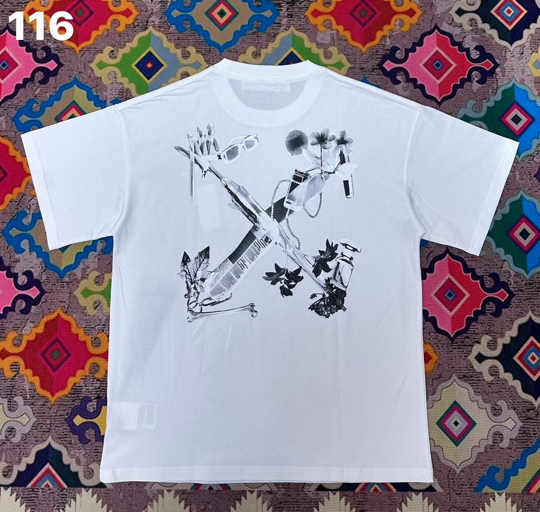 LuxluxHouse Best Quality Clothes Off White T-shirt