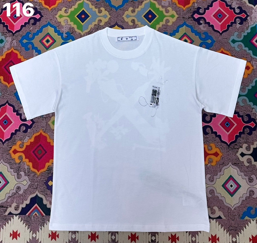 LuxluxHouse Best Quality Clothes Off White T-shirt