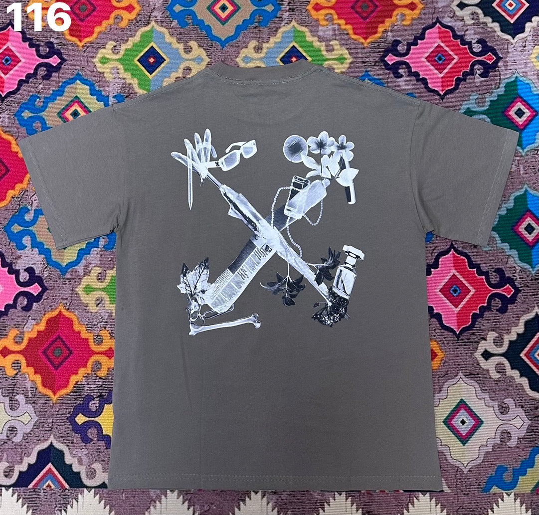 LuxluxHouse Best Quality Clothes Off White T-shirt