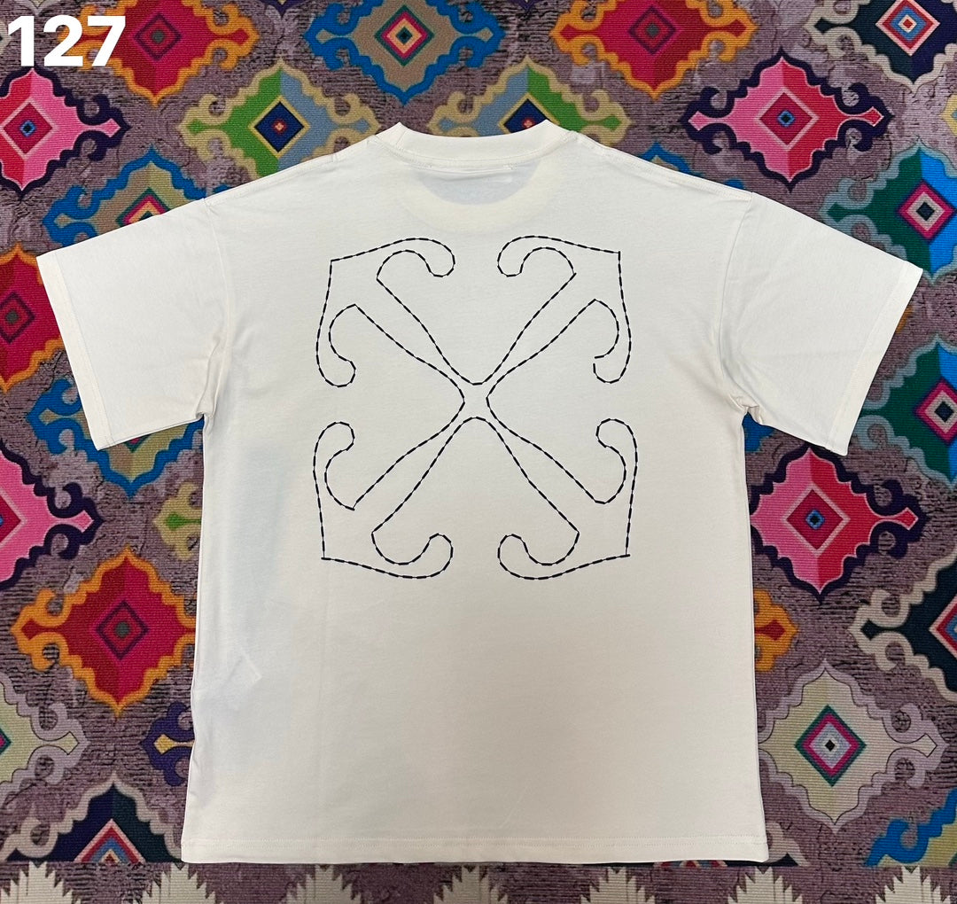 LuxluxHouse Best Quality Clothes Off White T-shirt