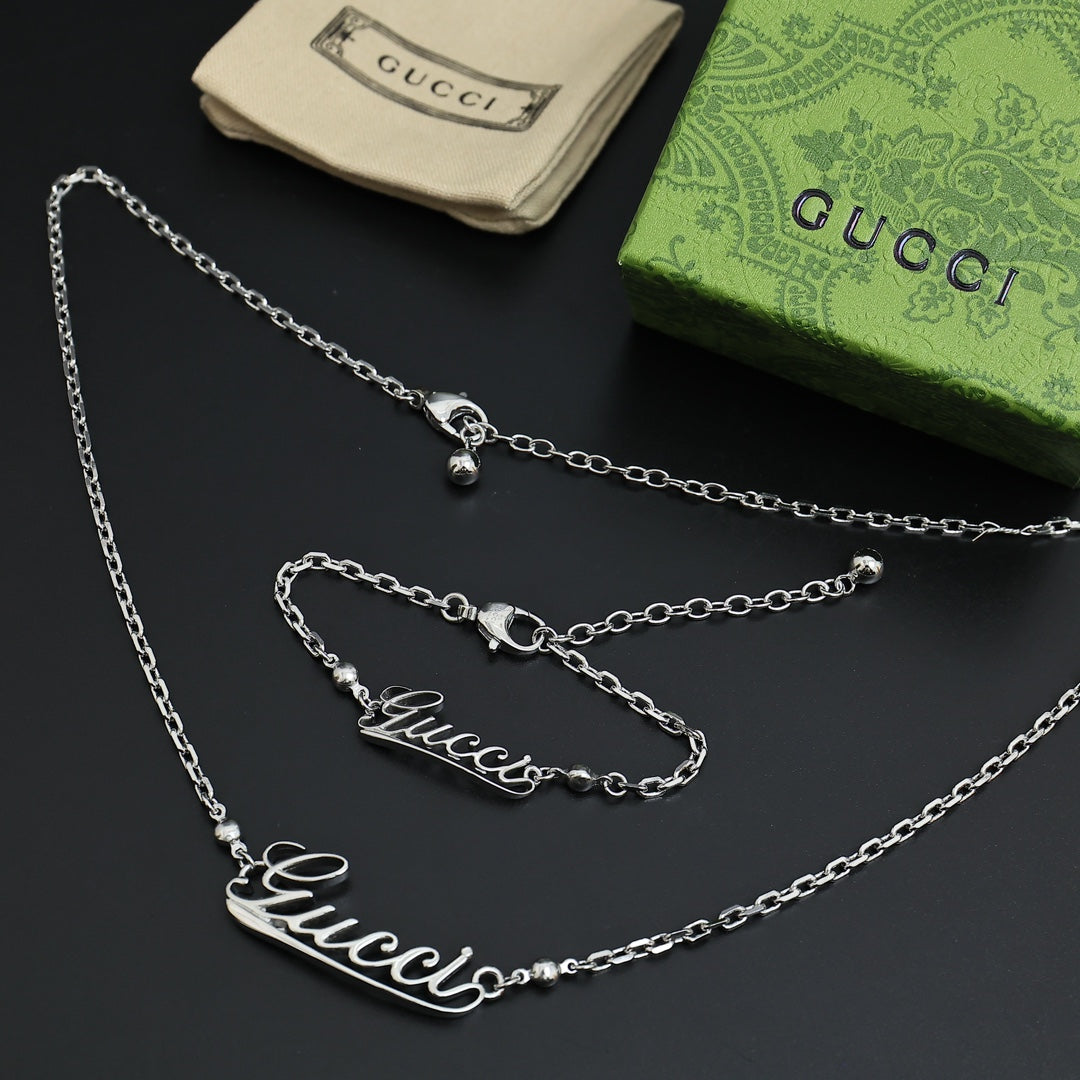 LuxluxHouse Best Quality Accessories Gucci Necklace Bracelet