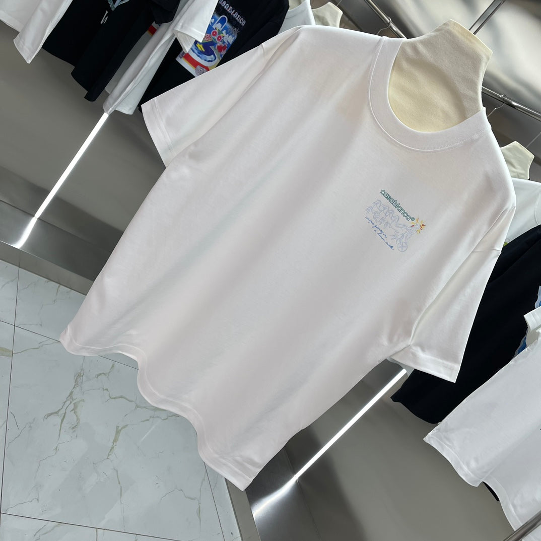 LuxluxHouse Best Quality Clothes Casablanca T-shirt
