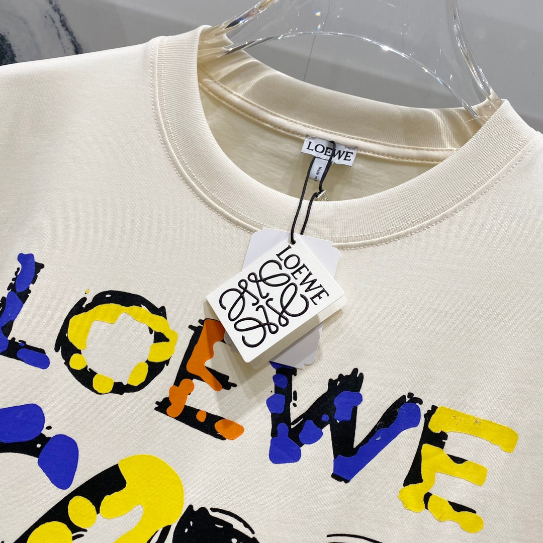 LuxluxHouse Best Quality Clothes T-shirt Loewe