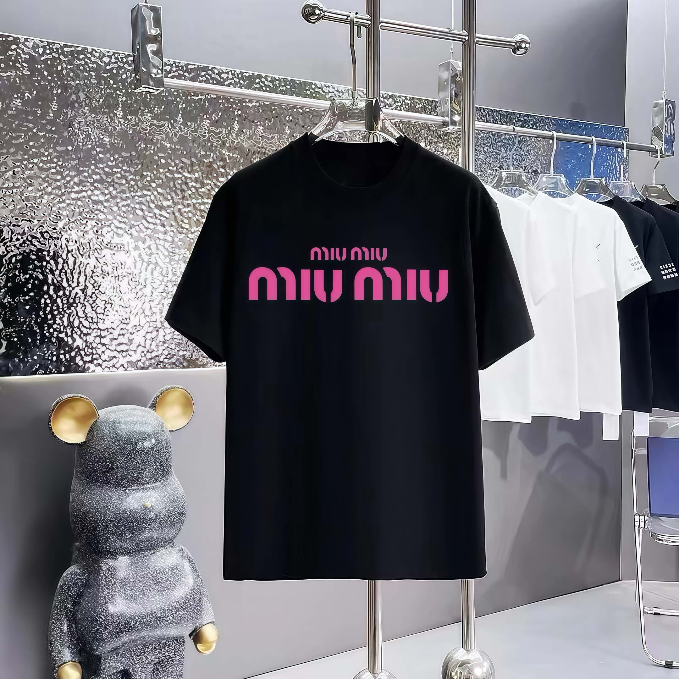 LuxluxHouse Best Quality Clothes Miu Miu T-shirt