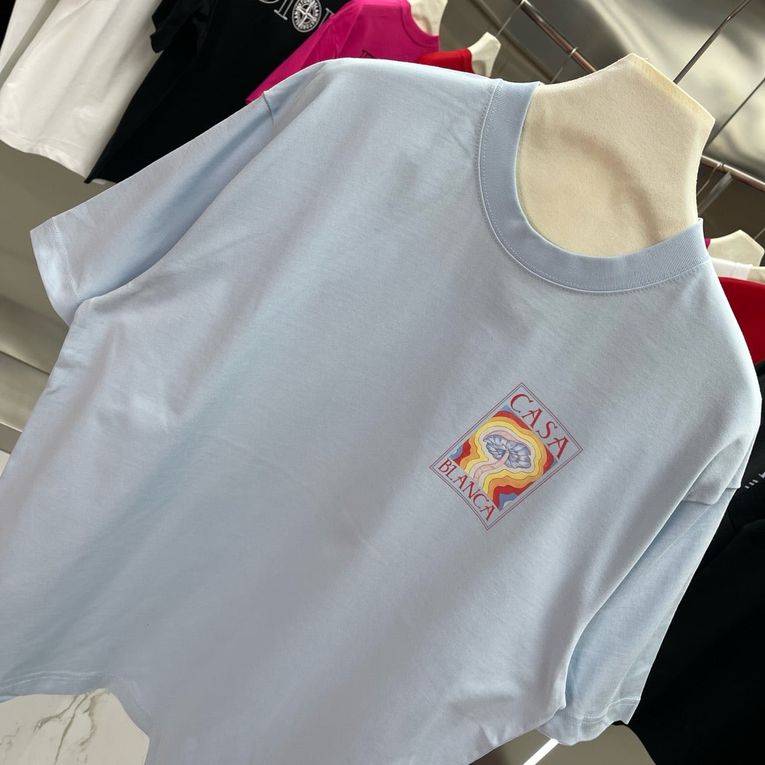 LuxluxHouse Best Quality Clothes Casablanca T-shirt