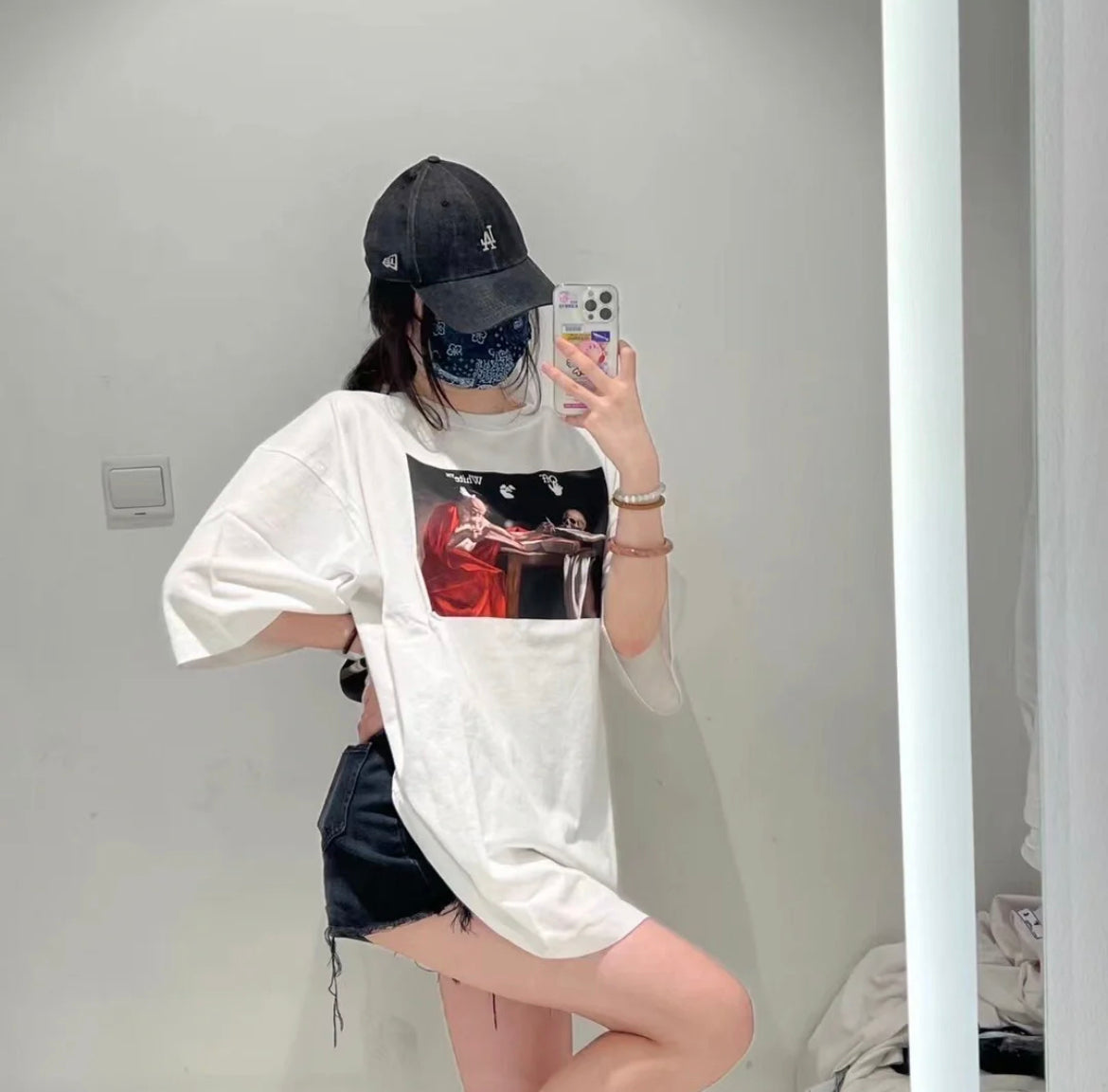 LuxluxHouse Best Quality Clothes Off White T-shirt