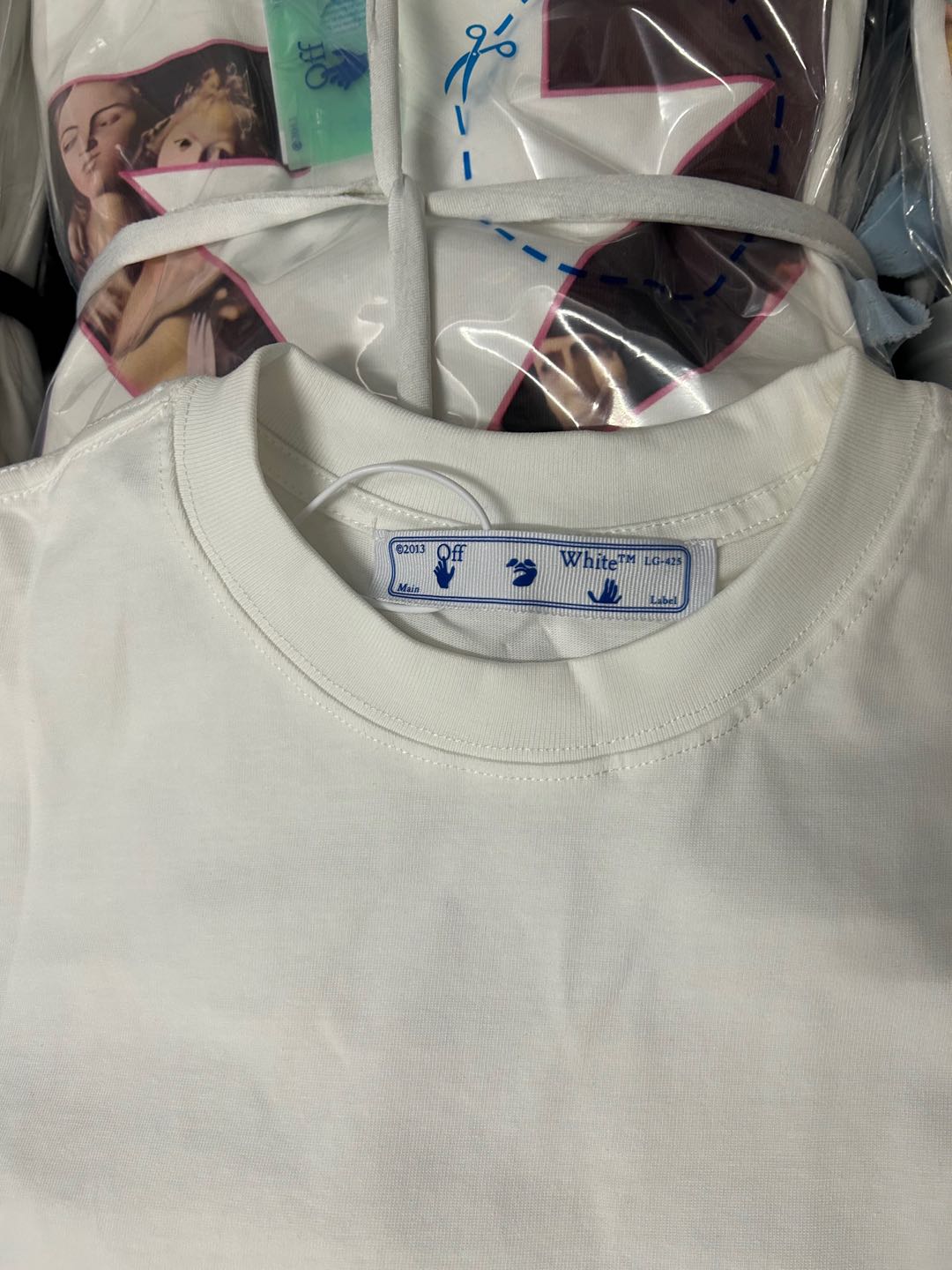 LuxluxHouse Best Quality Clothes Off White T-shirt