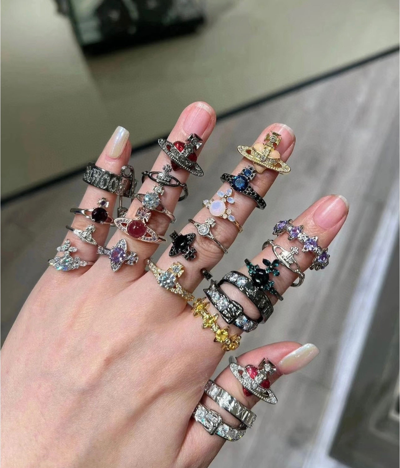 LuxluxHouse Best Quality Accessories Ring Ring  Vivienne Westwood