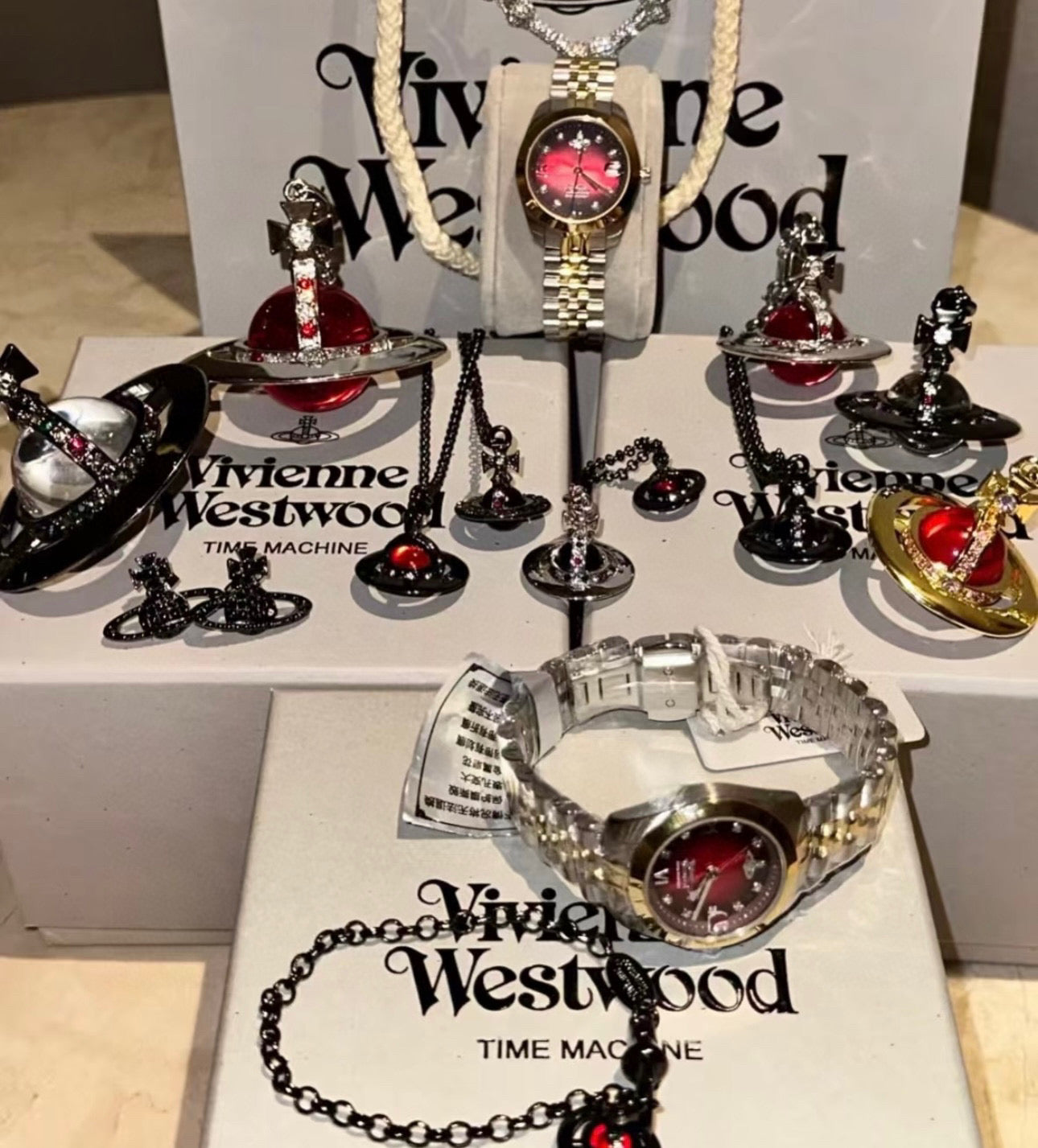 LuxluxHouse Best Quality Accessories Ring Ring  Vivienne Westwood