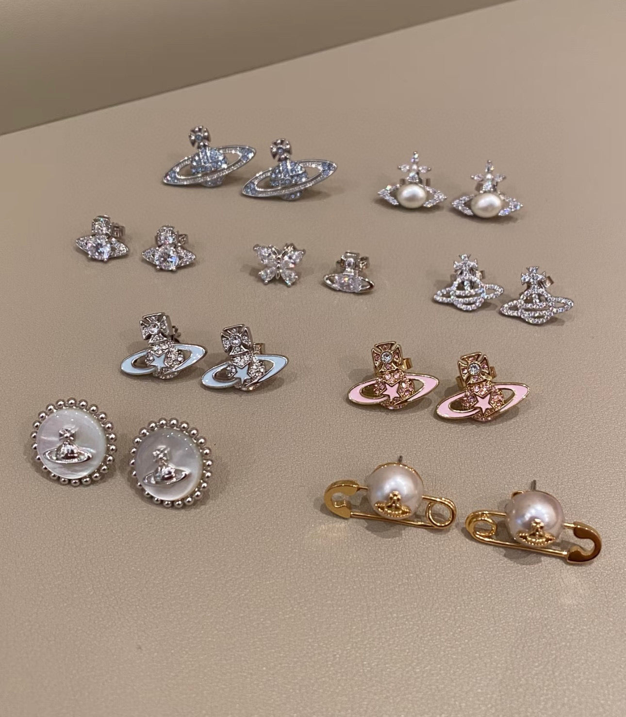 LuxluxHouse Best Quality Accessories Earrings Earrings  Vivienne Westwood