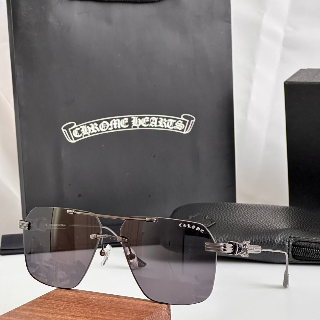 LuxluxHouse Best Quality Glasses Chrome Hearts