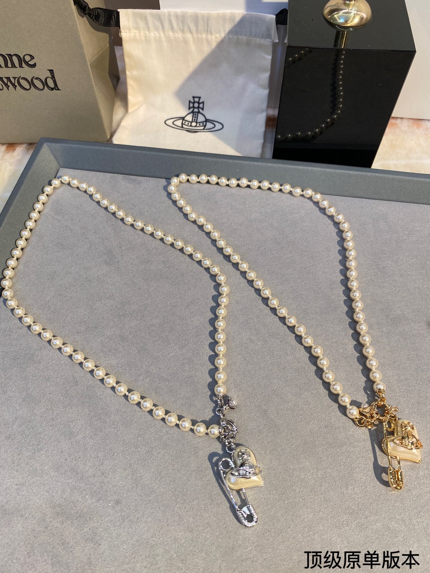 LuxluxHouse Best Quality Accessories Earrings Bracelet Vivienne Westwood Necklace