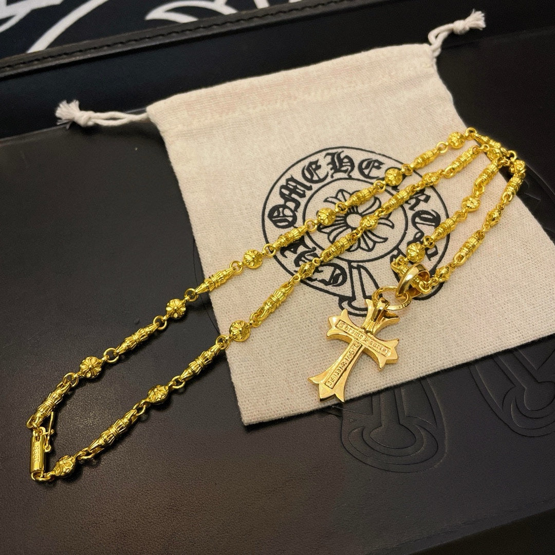 LuxluxHouse Best Quality Accessories Necklace Chrome Hearts