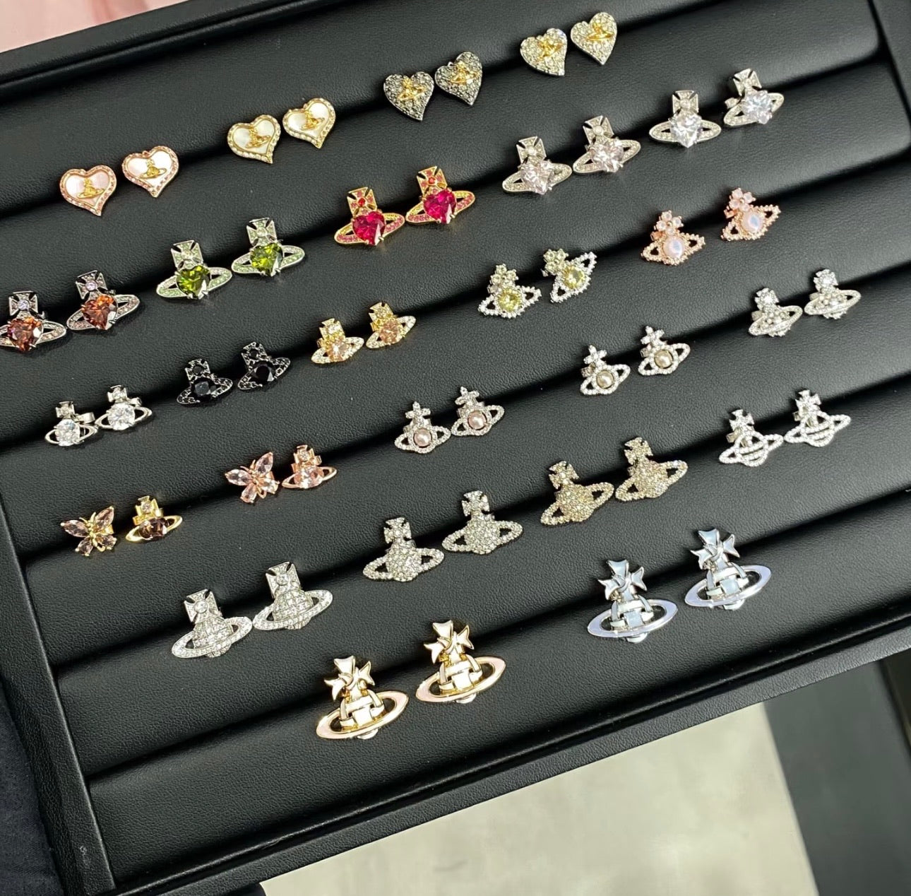 LuxluxHouse Best Quality Accessories Earrings Bracelet  Vivienne Westwood Necklace