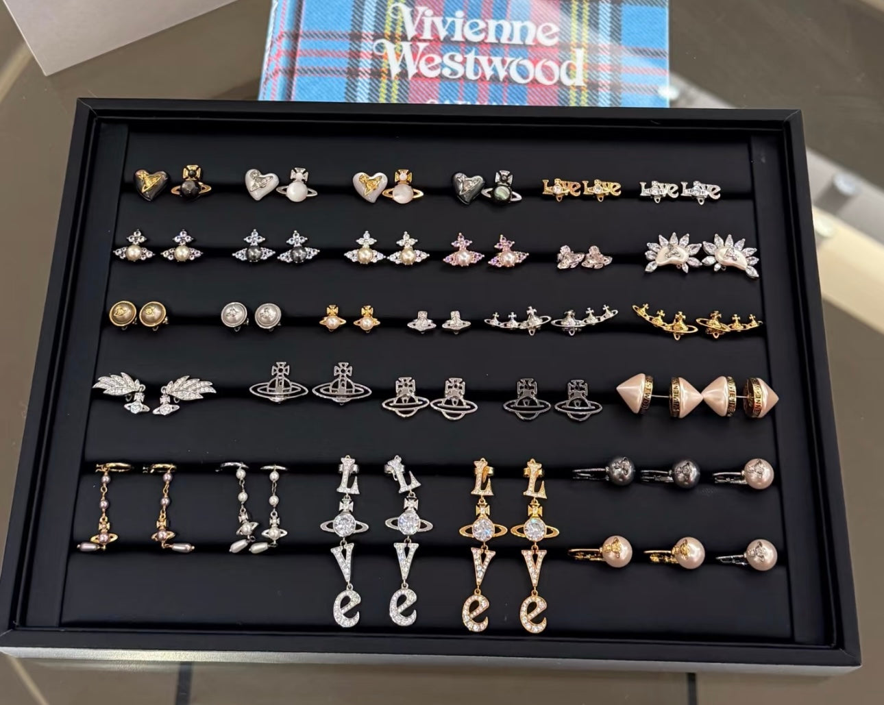 LuxluxHouse Best Quality Accessories Earrings Bracelet  Vivienne Westwood Necklace