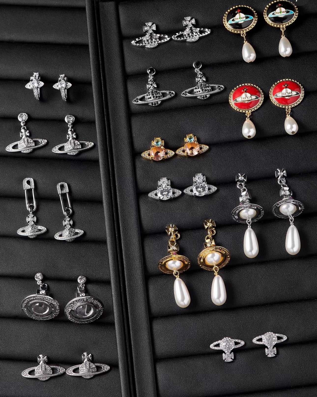 LuxluxHouse Best Quality Accessories Earrings Bracelet  Vivienne Westwood Necklace